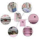 LB Mini elektronikus ATM bankautomata gyerekeknek rózsaszín, euró verzió - outlet termék