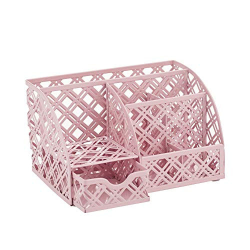 EXERZ asztali rendező/irodai tároló 7 rekeszes türkiz - outlet termék