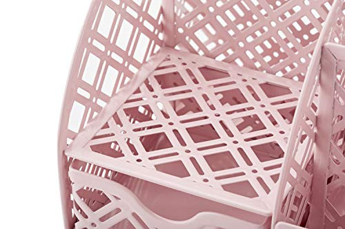 EXERZ asztali rendező/irodai tároló 7 rekeszes türkiz - outlet termék