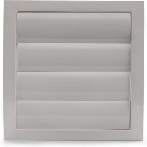 Vent Systems Ø150 mm - fehér légbeömlő műanyag fedél zsalus kültéri nyílás, beépített - outlet termék