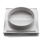 Vent Systems Ø150 mm - fehér légbeömlő műanyag fedél zsalus kültéri nyílás, beépített - outlet termék