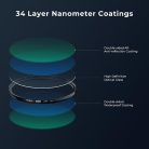 Beschoi 49mm UV védőszűrő, 32 rétegű nano bevonatú ultraibolya optikai üveggel - outlet termék