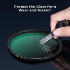 Beschoi 49mm UV védőszűrő, 32 rétegű nano bevonatú ultraibolya optikai üveggel - outlet termék