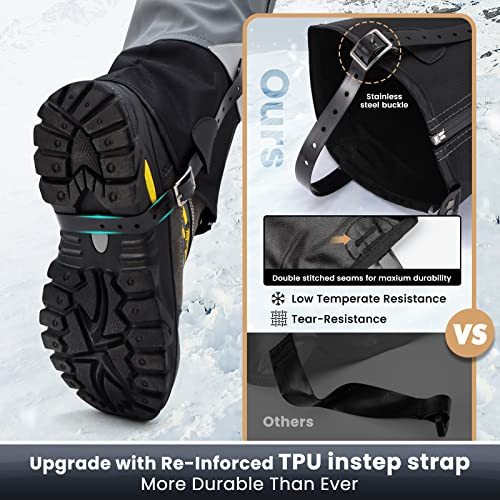 HIKENTURE Gamaschen túrázáshoz szürke, M - outlet termék