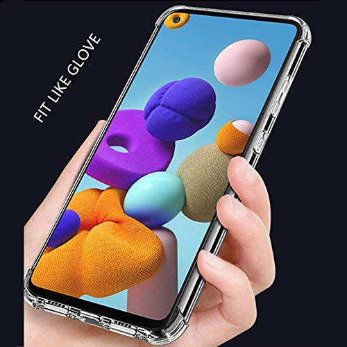 Samsung Galaxy A41 tok, kristálytiszta ütésálló, teljesen védő, átlátszó - outlet termék