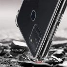 Samsung Galaxy A41 tok, kristálytiszta ütésálló, teljesen védő, átlátszó - outlet termék