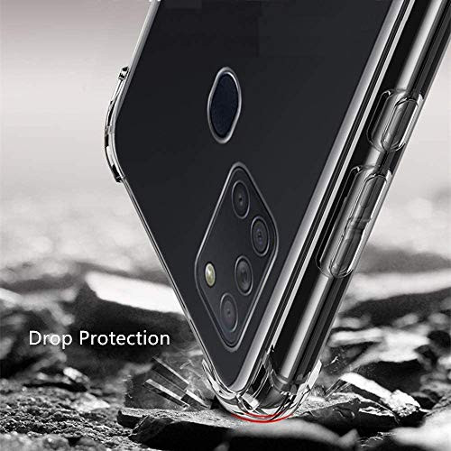 Samsung Galaxy A41 tok, kristálytiszta ütésálló, teljesen védő, átlátszó - outlet termék