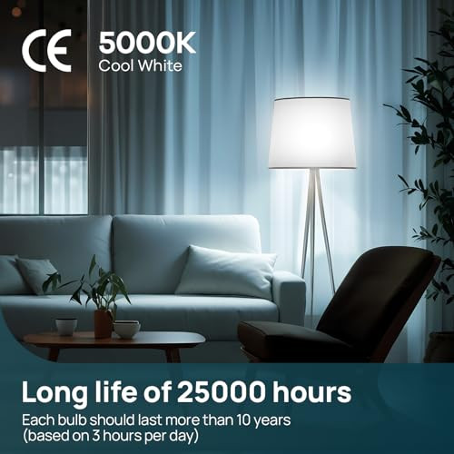 Linkind E27 LED izzó, 13W nappali fény, 5000K, 1521LM, 3 darabos - outlet termék