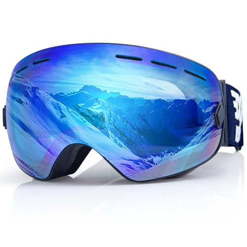 EXP Vision snowboard/sí szemüveg férfi, női, ifjúsági, 100% UV400 védelem - outlet termék