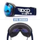 EXP Vision snowboard/sí szemüveg férfi, női, ifjúsági, 100% UV400 védelem - outlet termék