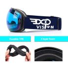 EXP Vision snowboard/sí szemüveg férfi, női, ifjúsági, 100% UV400 védelem - outlet termék