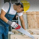 HPHST vágásbiztos kesztyűk szürke, 2 darabos, 10/XL - outlet termék