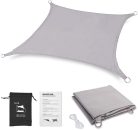 Dripex napvitorla vízálló téglalap alakú 5x7m, PES poliészter, 95% UV-blokk, szürke - outlet termék