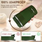 Aolieh Thermobögre, kávésbögre kifolyásmentes fedéllel, rozsdamentes acél utazóbögre - outlet termék