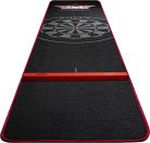 BULL'S Professional dartszőnyeg fekete és piros, oche-val vagy anélkül, 300 x 65 cm - outlet termék