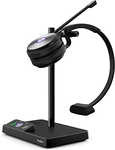 Yealink WH62 mono DECT vezeték nélküli fejhallgató fekete - outlet termék