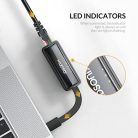 iDsonix USB 2.0 Ethernet adapter 10/100 LAN - outlet termék