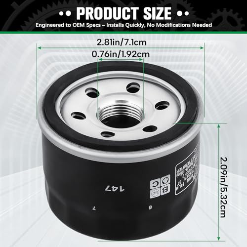 SOLLON 147 motorkerékpár olajszűrő Kymco-hoz - outlet termék