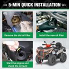 SOLLON 147 motorkerékpár olajszűrő Kymco-hoz - outlet termék