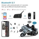 EJEAS V6PRO motoros intercom Bluetooth fejhallgató 1200 m, 6 motoros, DSP - outlet termék