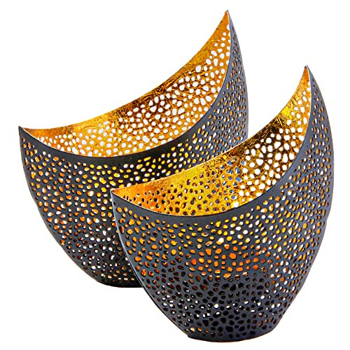 Gadgy gyertyatartó szett 2 darabos, arany, dekoratív - outlet termék