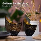 Gadgy gyertyatartó szett 2 darabos, arany, dekoratív - outlet termék