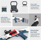 Soft habszivacs lövedék kilövő játék puska rugós légpumpával és távcsővel - outlet termék