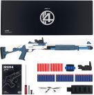 Soft habszivacs lövedék kilövő játék puska rugós légpumpával és távcsővel - outlet termék