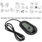 Controlador elektromos dönthető vezérlő, kézi vezérlés, 2 gombos emelő kanapé - outlet termék