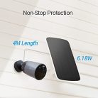EZVIZ Solar Panel akkumulátoros megfigyelő kamerákhoz időjárásálló, állítható tartó - outlet termék