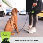 Taglory kötél kutyapóráz puha fogantyúval, 1,5 m fényvisszaverő póráz - outlet termék