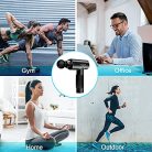 Massage Gun izomlazító készülék 30 fokozat, 12 fej - outlet termék