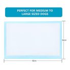 Edipets Puppy Pads kutyapelenka, extra nagy, eldobható, szuper nedvszívó - outlet termék
