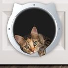 Lynx macskaajtós beltéri ajtó stílusos, macskaajtóval, 11 kg-ig - outlet termék