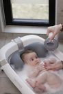 Twistshake újszülött fürdőpárna puha, összecsukható, pasztell szürke - outlet termék