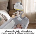Fisher-Price HBP40 babaágy mobil hanggép zene és éjszakai fény - outlet termék