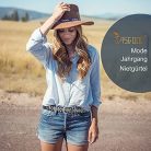 JasGood női szegecses öv csillogó strassz szegecsekkel, western bőr öv farmerhez - outlet termék