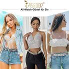 JasGood női szegecses öv csillogó strassz szegecsekkel, western bőr öv farmerhez - outlet termék