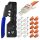 VCELINK GJ671BL krimpelő fogó RJ45 csatlakozóhoz Cat 7 Cat6A Lan dugó - outlet termék