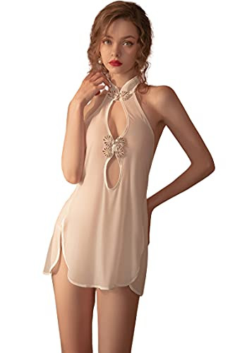 SINROYEE japán anime fehérnemű csipke hálóing oldalt hasított - outlet termék