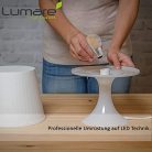 Lumare LED energiatakarékos izzó E27 G45 5 darabos, 5 watt, 500 lm, meleg fehér, 2700 - outlet termék