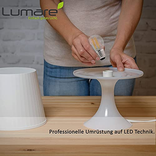 Lumare LED energiatakarékos izzó E27 G45 5 darabos, 5 watt, 500 lm, meleg fehér, 2700 - outlet termék