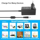 TKDY 24 V 1.5 A 1 A tápegység 36 W AC DC adapter 5.5 x 2.1 mm DC csatlakozó LED - outlet termék