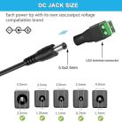 TKDY 24 V 1.5 A 1 A tápegység 36 W AC DC adapter 5.5 x 2.1 mm DC csatlakozó LED - outlet termék