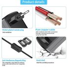 TKDY 24 V 1.5 A 1 A tápegység 36 W AC DC adapter 5.5 x 2.1 mm DC csatlakozó LED - outlet termék