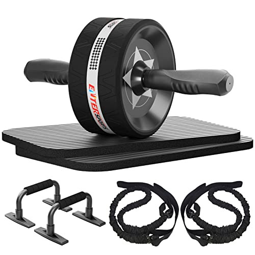EnterSports hasizom edző, 6 az 1-ben fitnesz szalaggal, fekvőtámasz, térdvédő - outlet termék