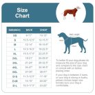 Warm kutyakabát, dupla rétegű kutyamellény, szélálló, vízálló, 3XL (ciklámen) - outlet termék