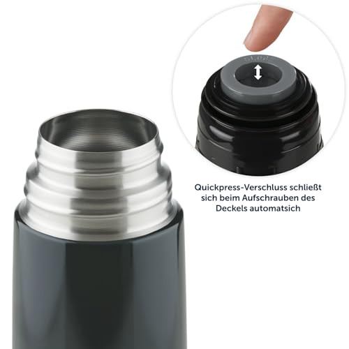 Blumtal® 700 ml termosz rozsdamentes acél, fekete - outlet termék