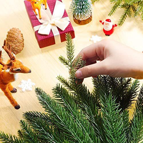 Syhood műfenyőágak 4 stílus karácsonyi zöld, 40 darabos - outlet termék