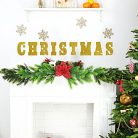 Syhood műfenyőágak 4 stílus karácsonyi zöld, 40 darabos - outlet termék